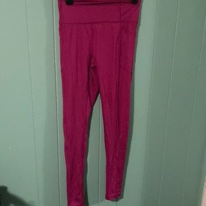 Women’s VS hot pink leggings. Size 8. Never worn.